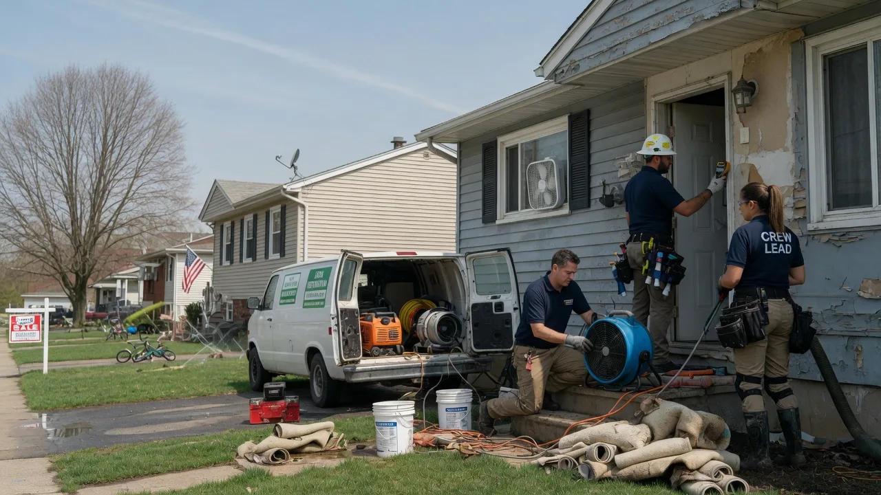 Flood Cleanup in Blue Springs, MO near me
